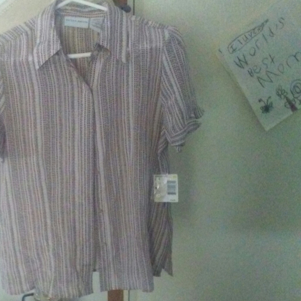 Jaclyn Smith silk blouse